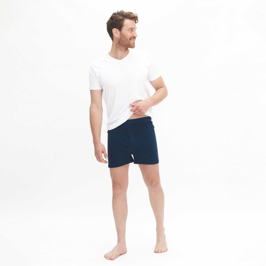 Underwear | LIVING CRAFTS Ethan | Boxer Shorts, Pack Of 2 Navy