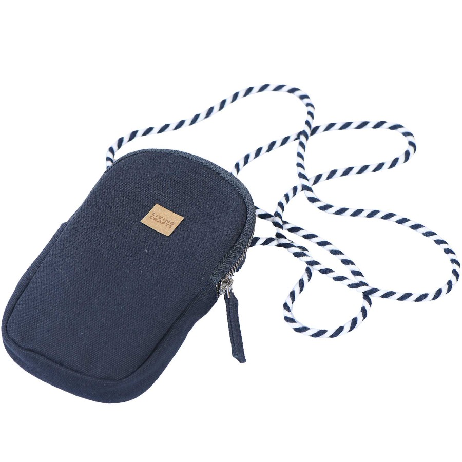 Accessories | LIVING CRAFTS Menorca | Smartphone Bag Ink Blue