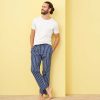 Pyjamas & Nightshirts | LIVING CRAFTS Klemens | Sleep Trousers Navy/Azur