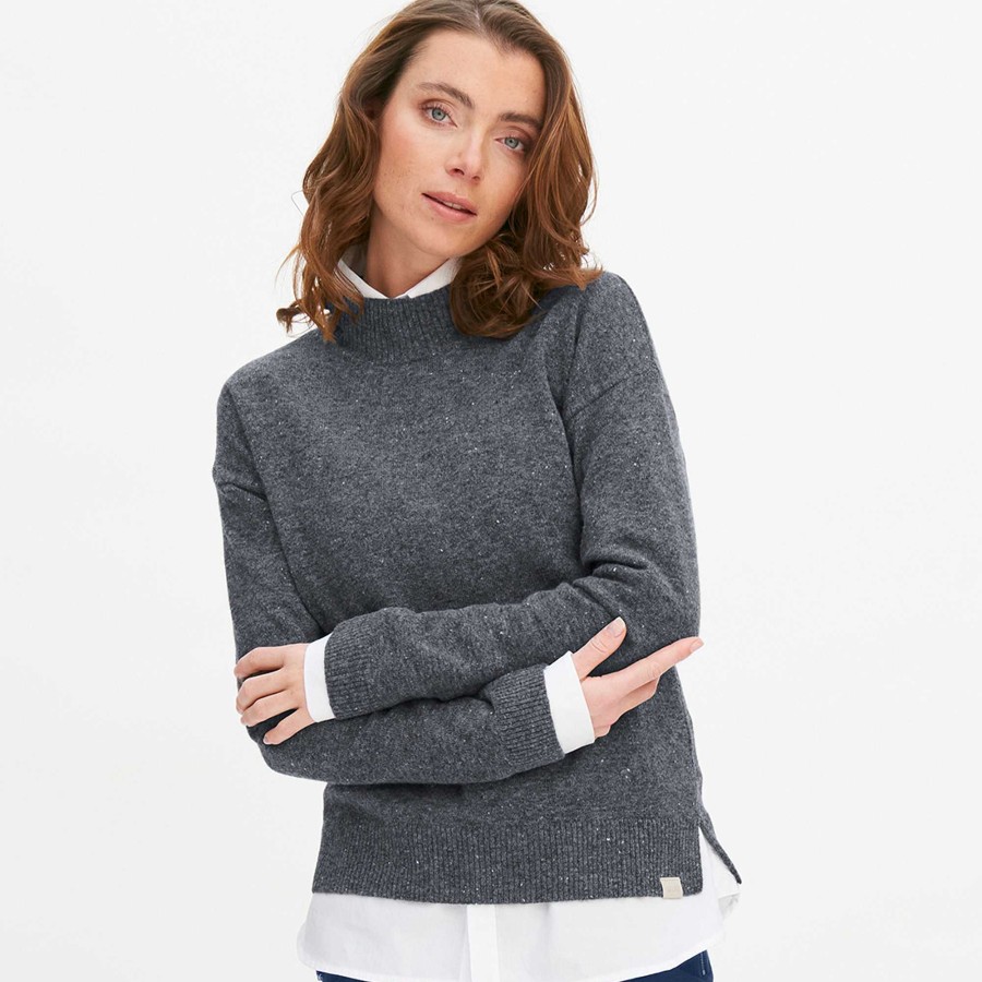 Knitwear & Sweatshirts | LIVING CRAFTS Laina | Sweater Smoke