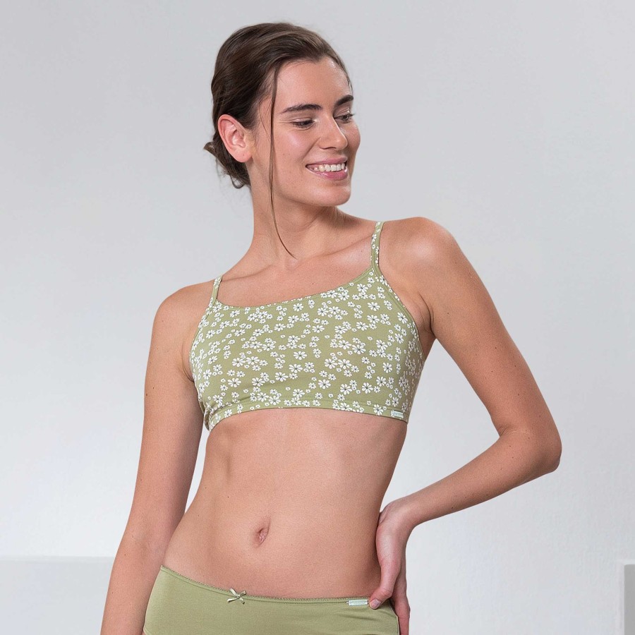 Underwear | LIVING CRAFTS Ilenia | Bustier, Pack Of 2 Pistachio