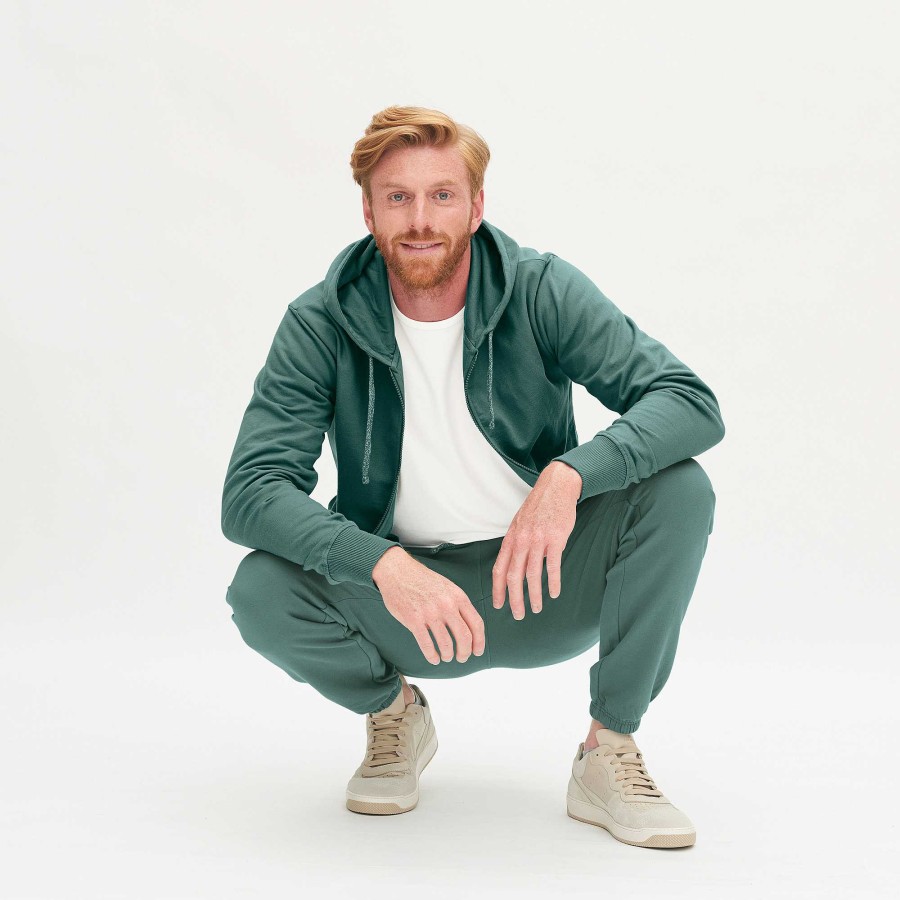 Homewear | LIVING CRAFTS Calvin | Sweatpants Silver Pine