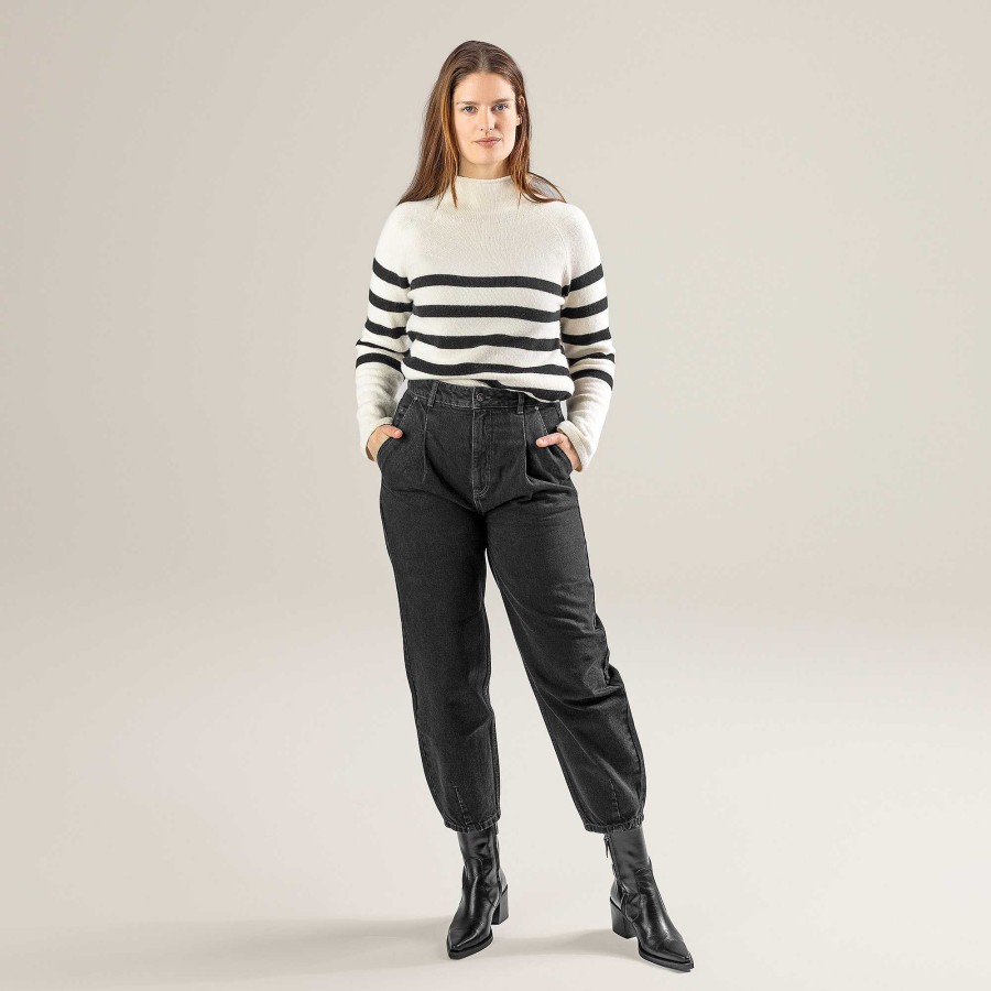 Jeans & Trousers | LIVING CRAFTS Pauletta | Trousers Black