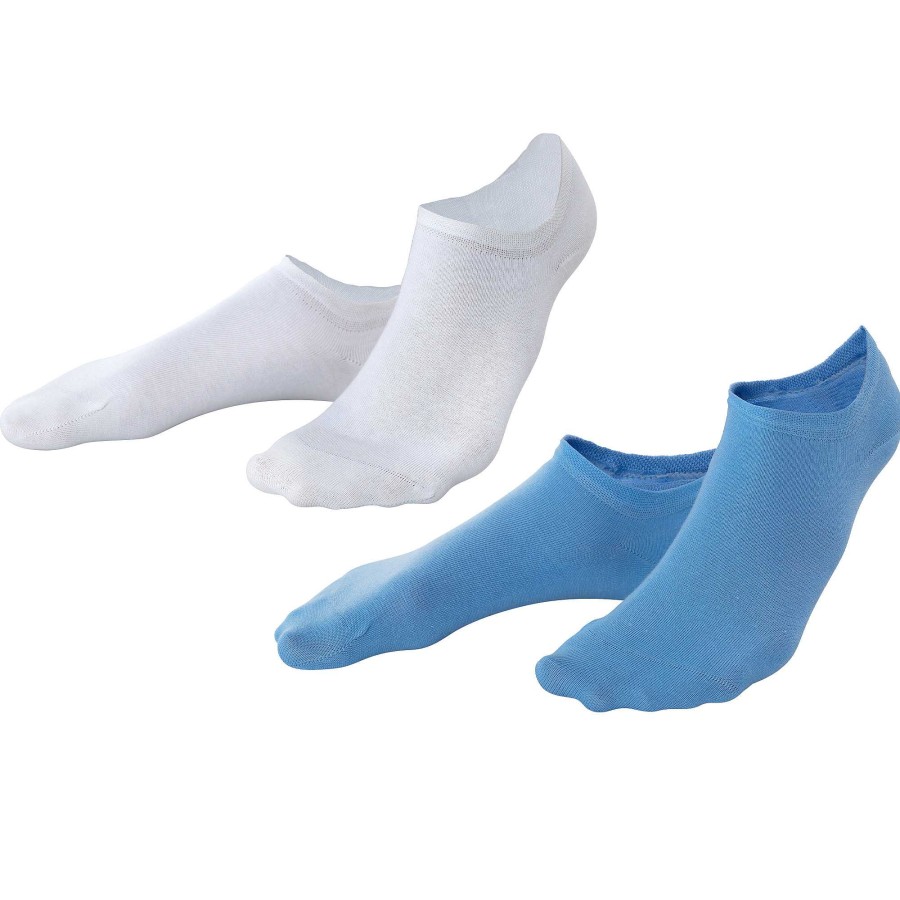 Socks & Tights | LIVING CRAFTS Abby | Sneaker Socks, Pack Of 2 Forget-Me-Not