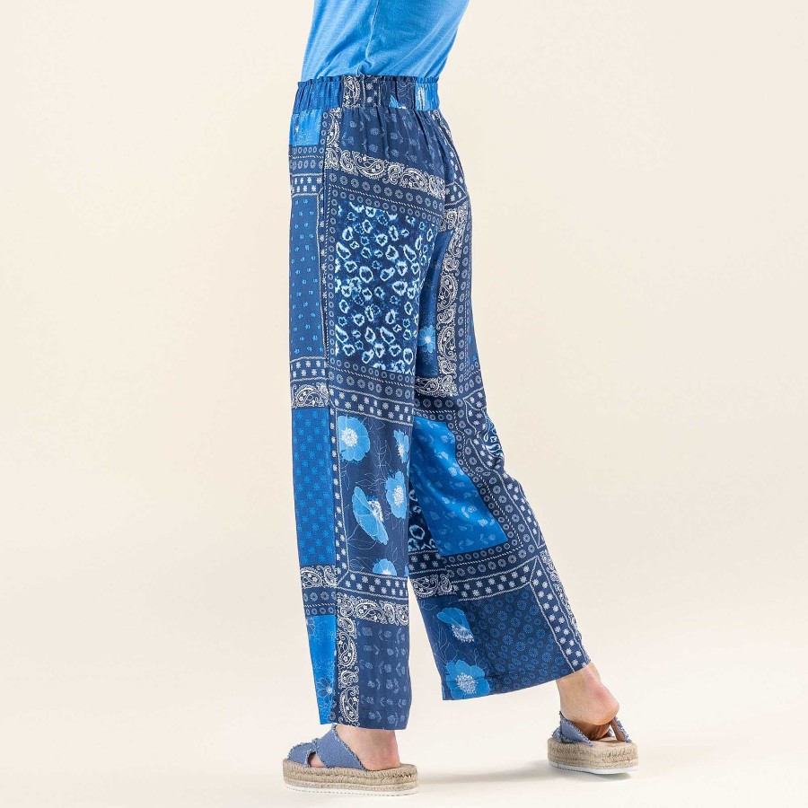 Jeans & Trousers | LIVING CRAFTS Malou | Trousers Blue Print