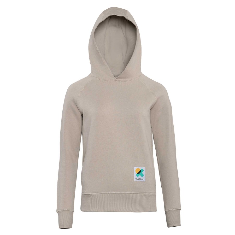 Knitwear & Sweatshirts | LIVING CRAFTS Truestory Anea | Hoodie Light Grey Green