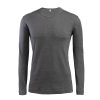 T-Shirts & Polo Shirts | LIVING CRAFTS Leandro | Long-Sleeved Shirt Grey Melange