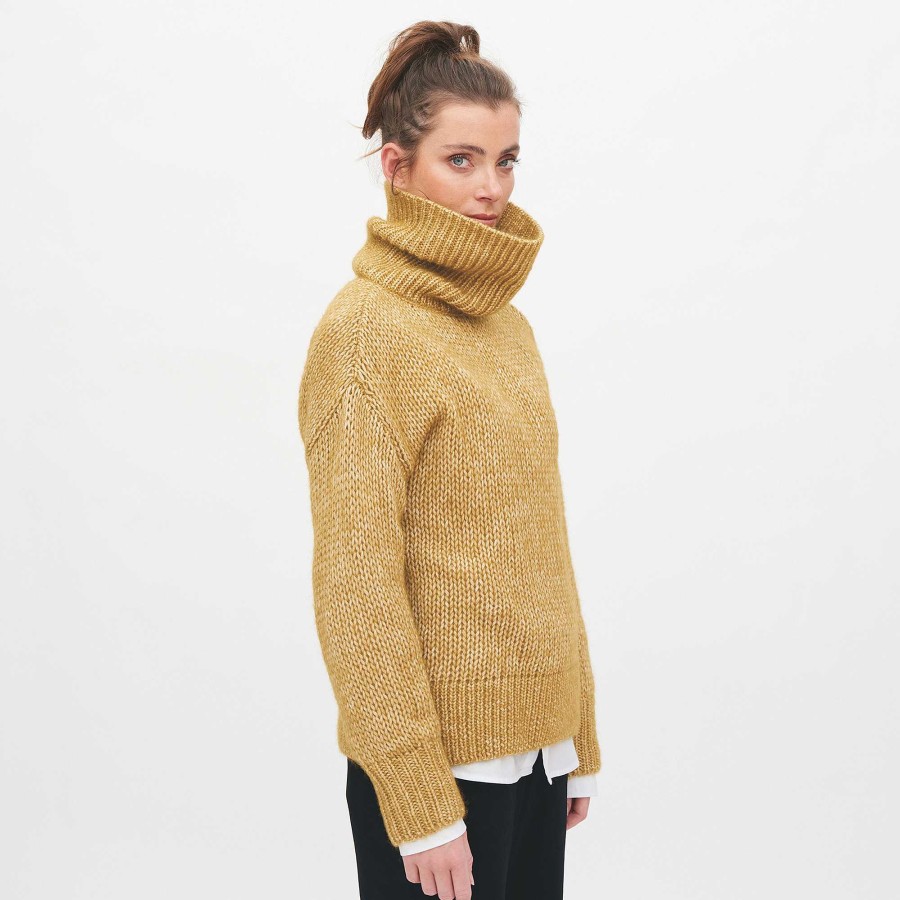 Knitwear & Sweatshirts | LIVING CRAFTS Nava | Sweater Curry