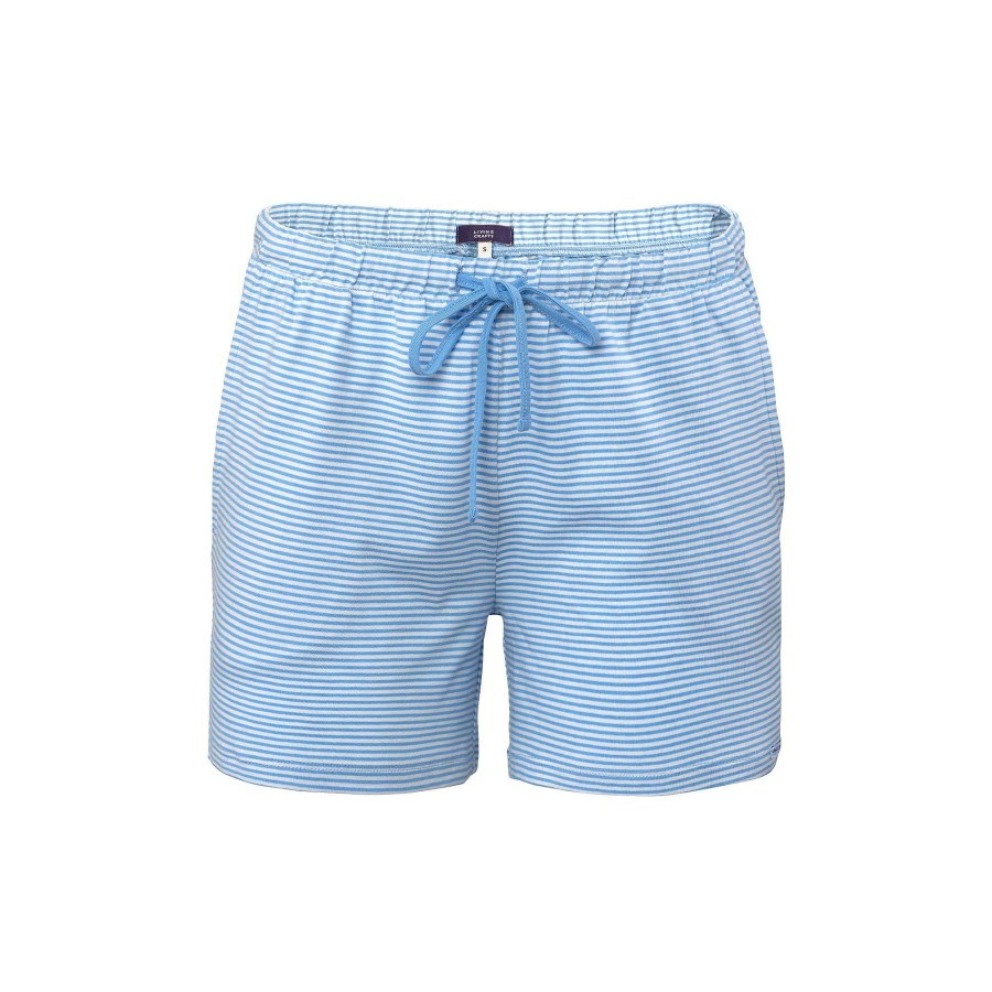 Pyjamas | LIVING CRAFTS Kylie | Sleep Shorts Forget-Me-Not/Offwhite