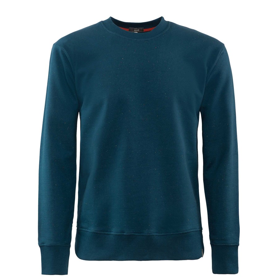 Knitwear & Sweatshirts | LIVING CRAFTS Nolan | Uni Sweatshirt Nordic Fjord/Tweed