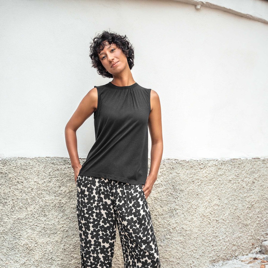 Shirts & Tops | LIVING CRAFTS Odile | Top Black