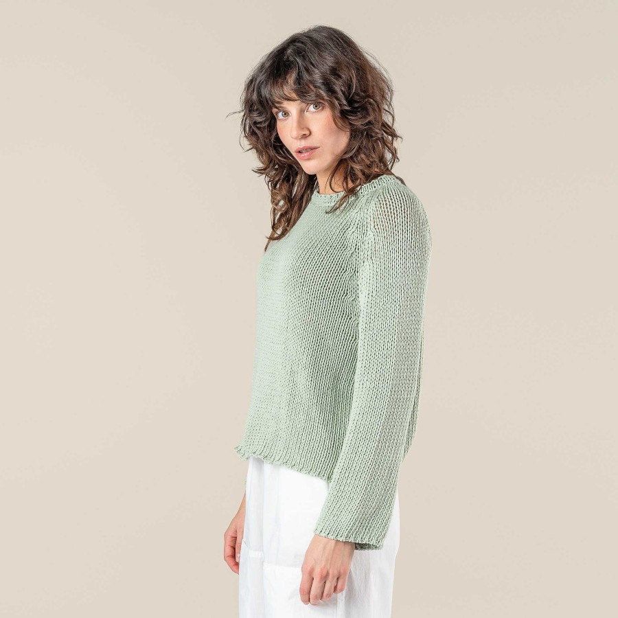 Knitwear & Sweatshirts | LIVING CRAFTS Ricarda | Sweater, 3/4 Sleeve Ambrosia