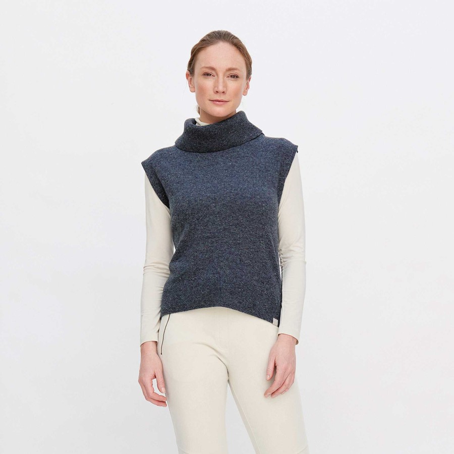 Knitwear & Sweatshirts | LIVING CRAFTS Lala | Vest Smoke