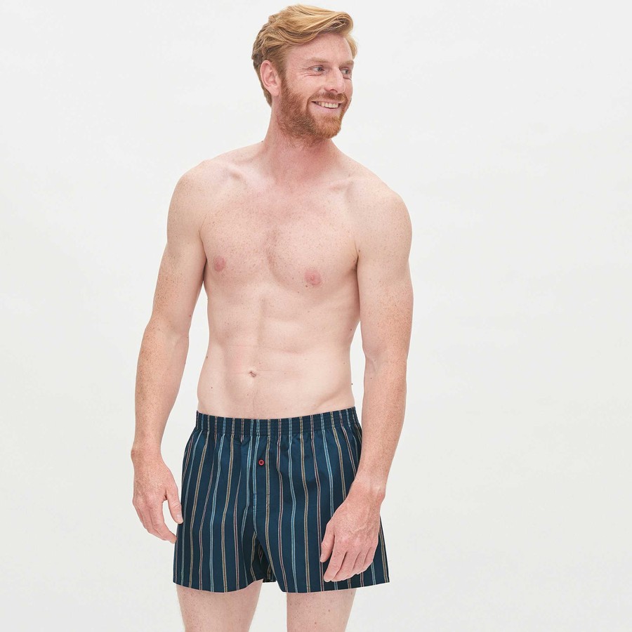 Underwear | LIVING CRAFTS Keith | Boxer Shorts, Pack Of 2 Nordic Fjord