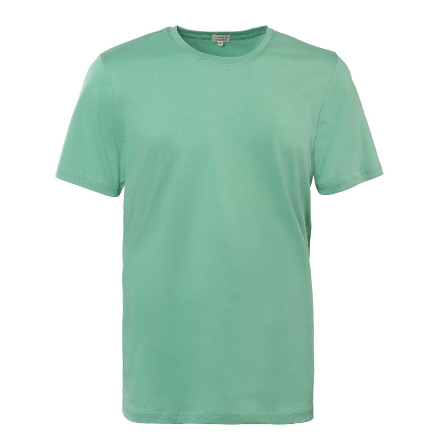 T-Shirts & Polo Shirts | LIVING CRAFTS Norman | T-Shirt Neptune Green