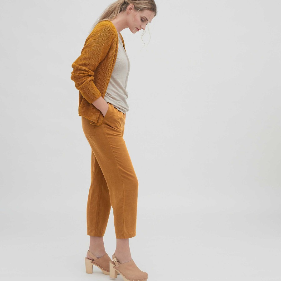 Jeans & Trousers | LIVING CRAFTS Odine | Trousers Dark Amber