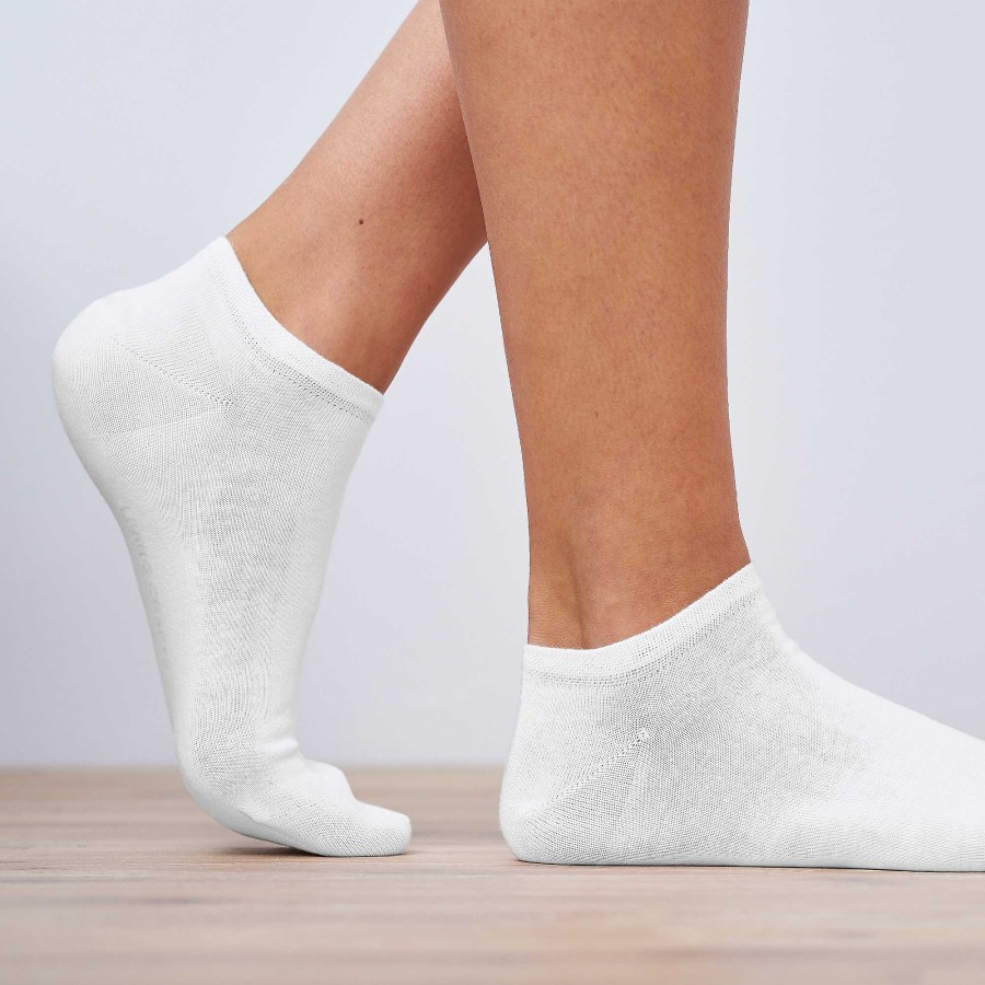 Socks & Tights | LIVING CRAFTS Abby | Sneaker Socks, Pack Of 2 White