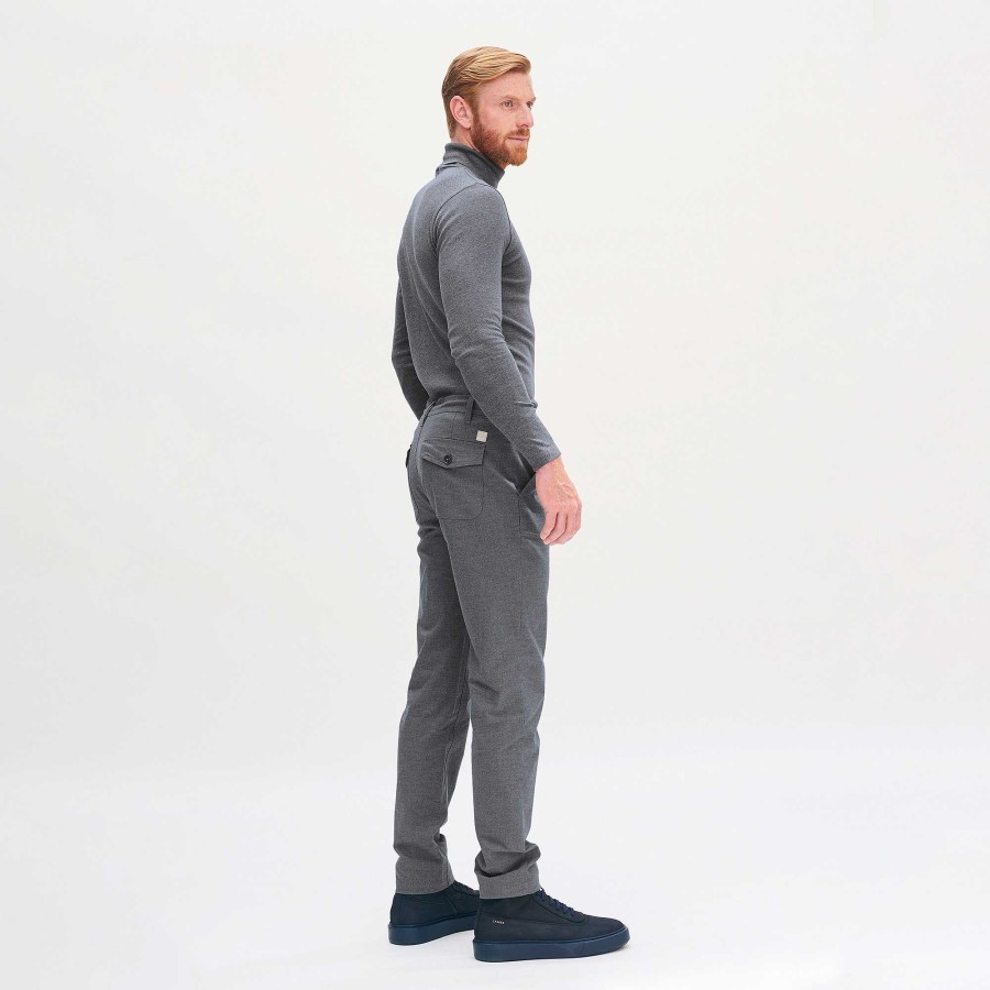 Jeans & Trousers | LIVING CRAFTS Nils | Trousers Grey Melange