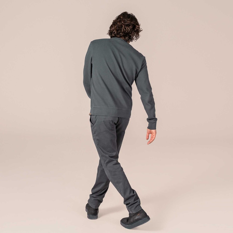 Knitwear & Sweatshirts | LIVING CRAFTS Pacou | Uni Sweatshirt Graphite