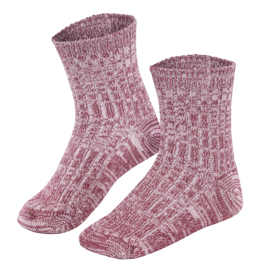 Socks & Tights | LIVING CRAFTS Living Crafts | Norwegian Socks For Kids Bordeaux Mouline