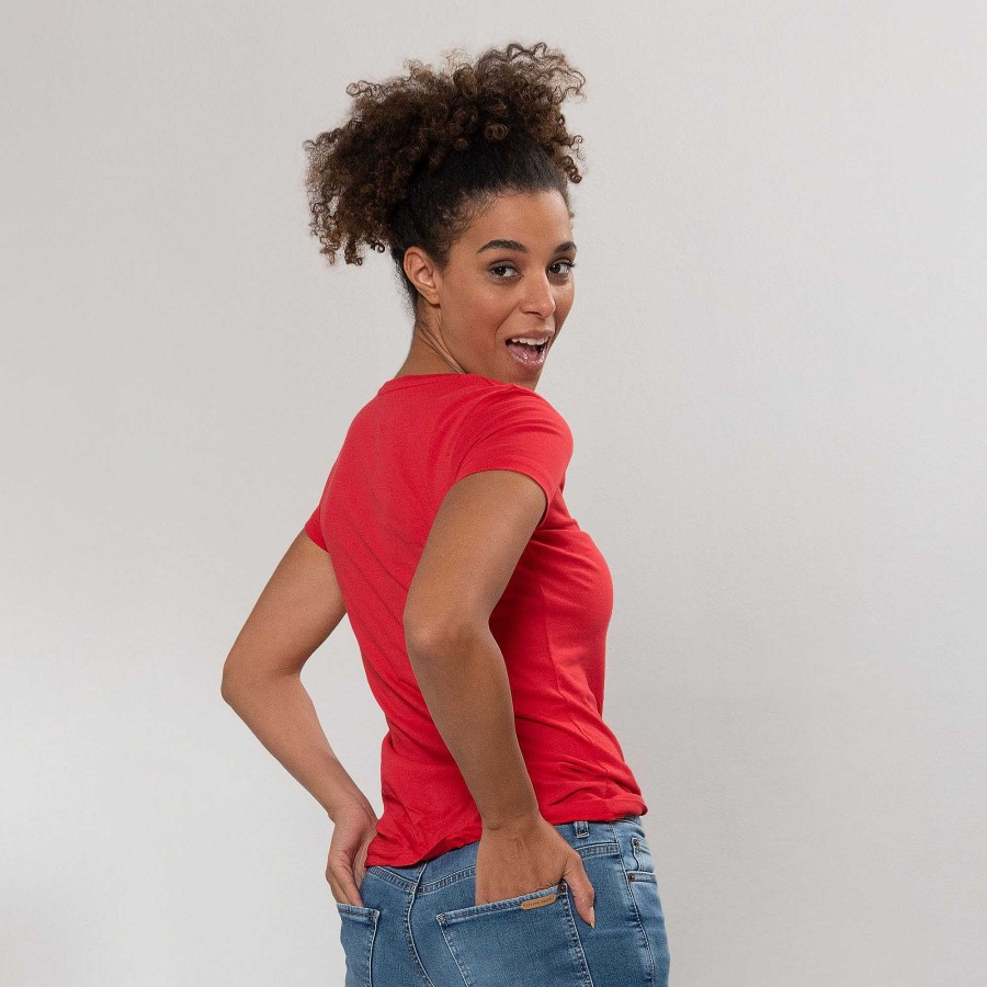 Shirts & Tops | LIVING CRAFTS Frieda | T-Shirt True Red