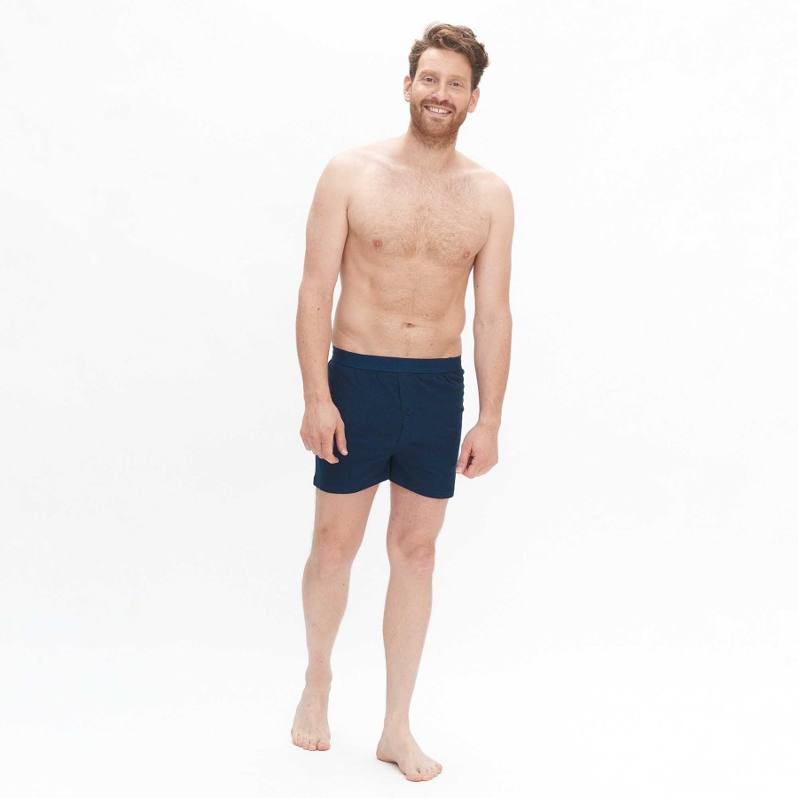 Underwear | LIVING CRAFTS Ethan | Boxer Shorts, Pack Of 2 Navy