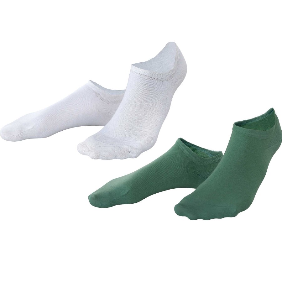 Socks & Tights | LIVING CRAFTS Abby | Sneaker Socks, Pack Of 2 Shamrock