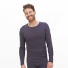 Underwear | LIVING CRAFTS Johan | Long-Sleeved Shirt Navy Graphite