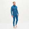 Functional Underwear | LIVING CRAFTS Liam | Long-Sleeved Shirt Retro Blue