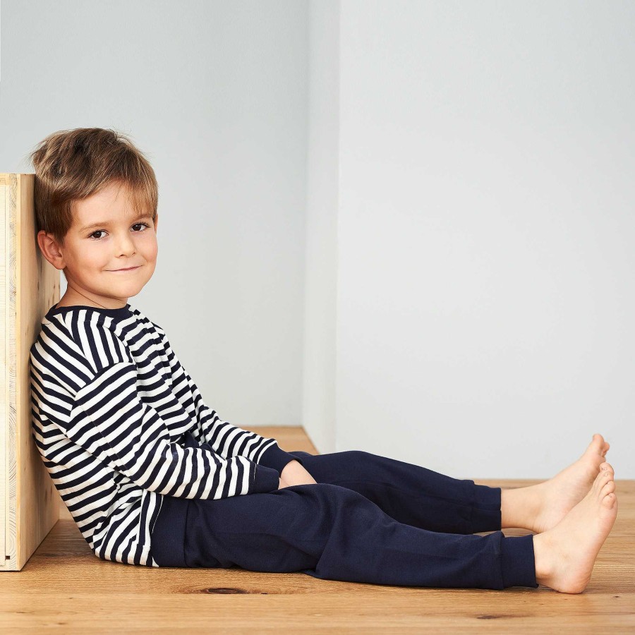 Pyjamas | LIVING CRAFTS Elephant | Pyjamas Navy/White