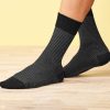 Socks | LIVING CRAFTS Arni | Socks, Pack Of 2 Black/Anthracite