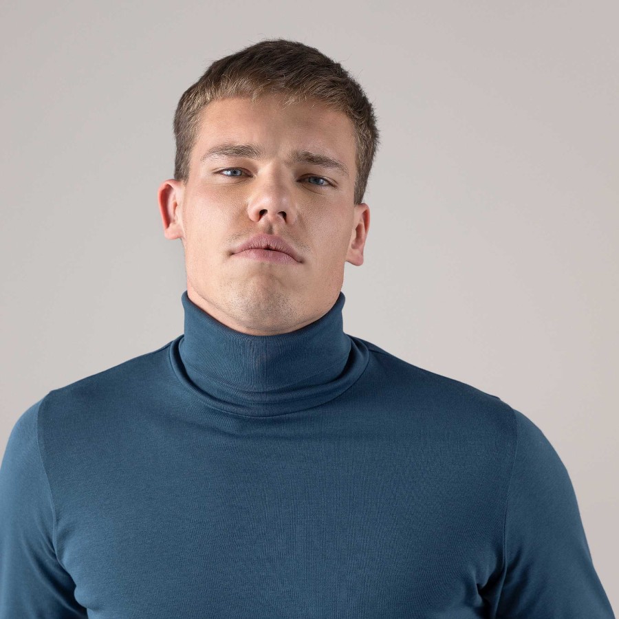 Knitwear & Sweatshirts | LIVING CRAFTS Helge | Turtleneck Shirt Cosmo