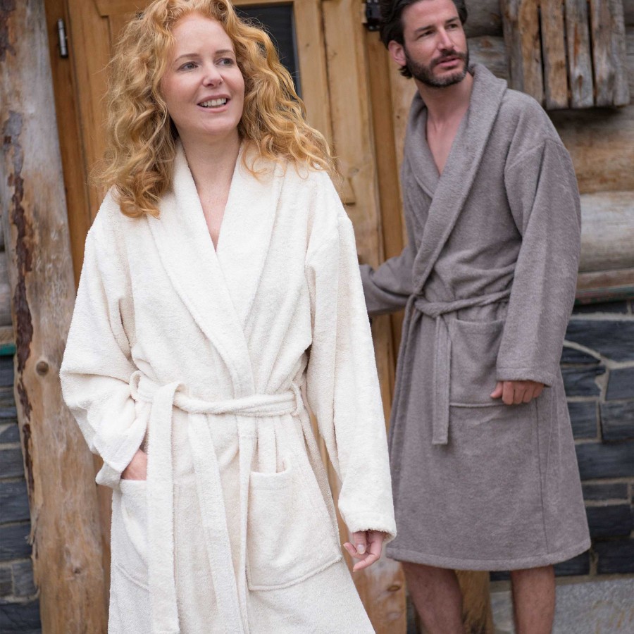 Bathrobes | LIVING CRAFTS Barcelona | Bathrobe Natural