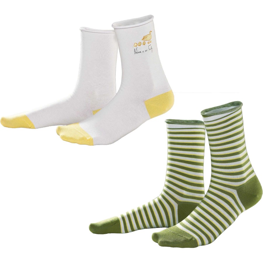 Socks & Tights | LIVING CRAFTS Alexis | Socks, Pack Of 2 Nature Is Our Family