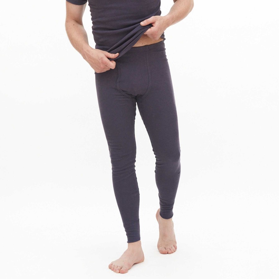 Underwear | LIVING CRAFTS Jonathan | Long Johns Navy Graphite