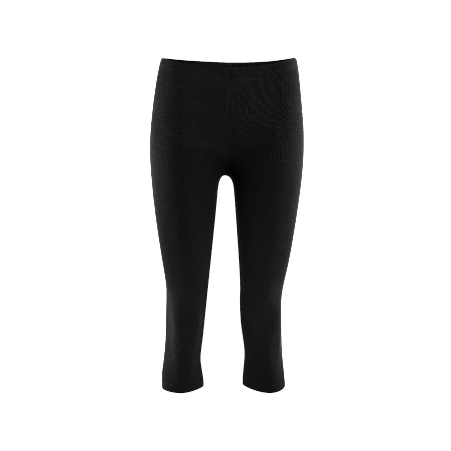 Homewear | LIVING CRAFTS Ellen | 3/4 Leggings Black