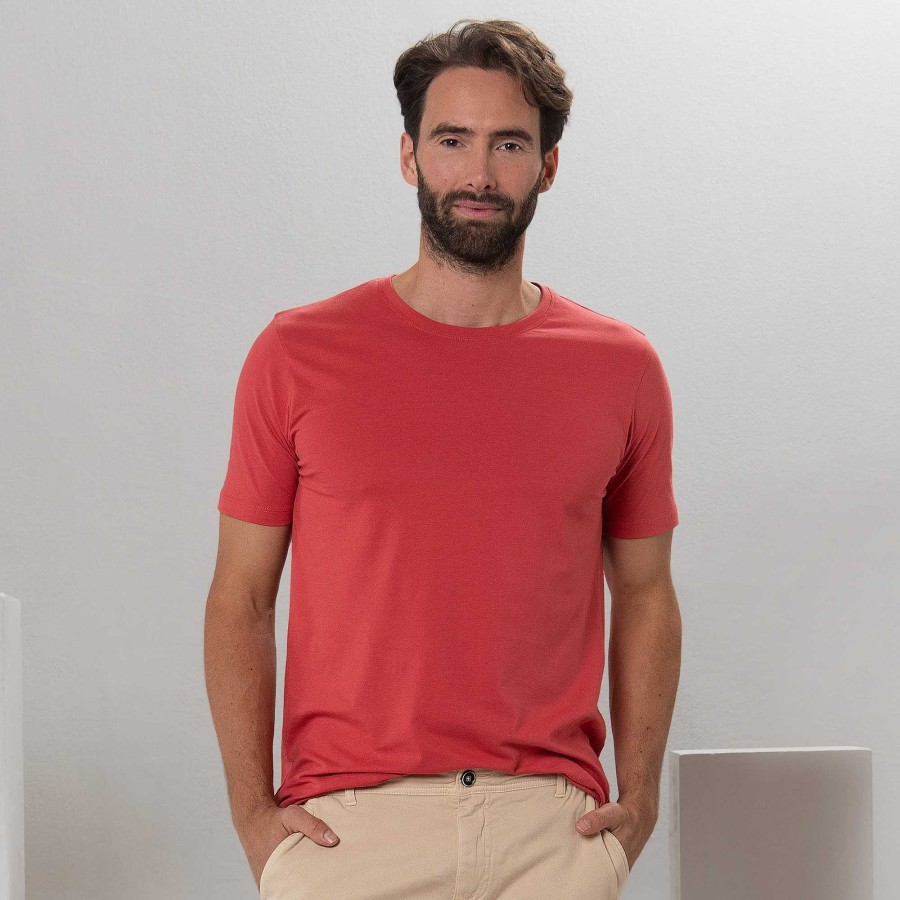 T-Shirts & Polo Shirts | LIVING CRAFTS Ilko | T-Shirt Mineral Red