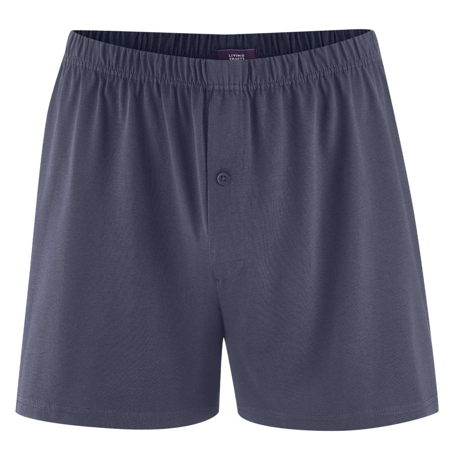 Underwear | LIVING CRAFTS Ben | Boxer Shorts Navy Graphite