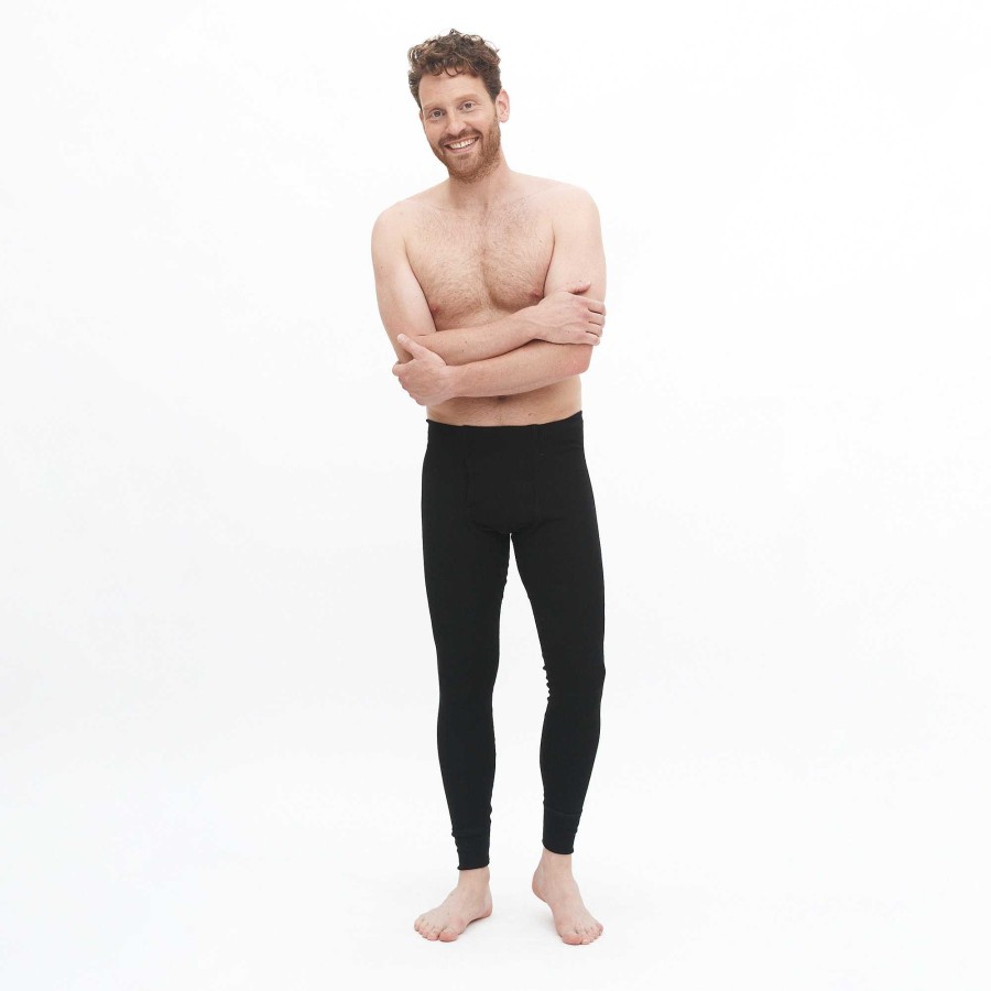 Underwear | LIVING CRAFTS Jonathan | Long Johns Black