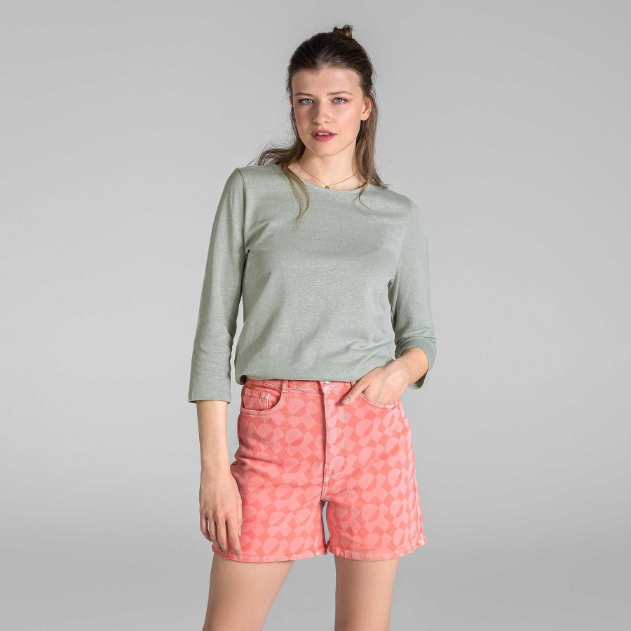 Jeans & Trousers | LIVING CRAFTS Truestory Bontje | Denim Shorts Coral