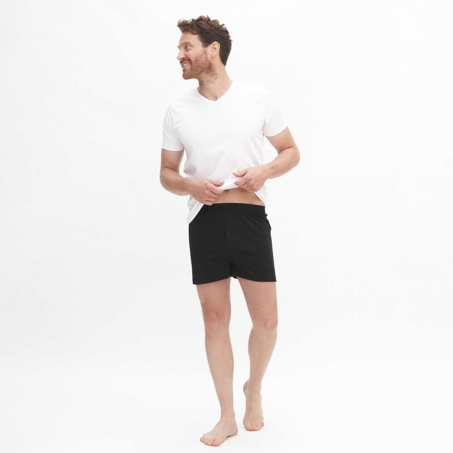 Underwear | LIVING CRAFTS Ethan | Boxer Shorts, Pack Of 2 Black