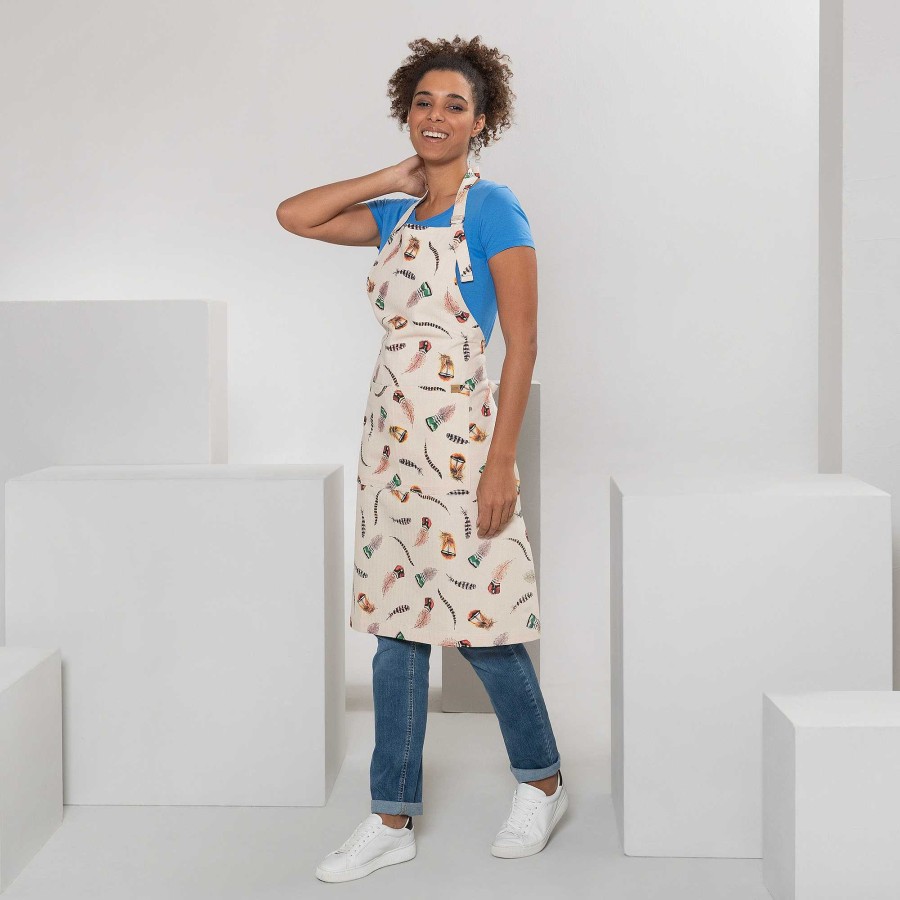 Accessories | LIVING CRAFTS Macerata | Kitchen Apron Feather Natural