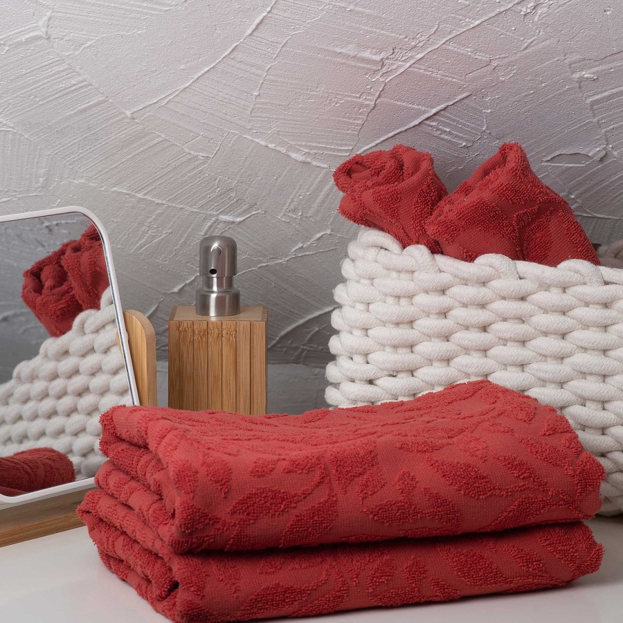 Bathroom & Spa | LIVING CRAFTS Norfolk | Bath Towel Burnt Brick