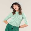 Shirts & Tops | LIVING CRAFTS Chlopea | Shirt Quiet Green/Natural