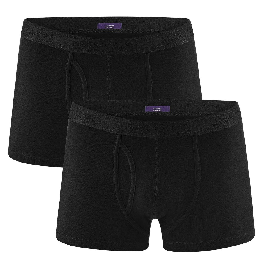 Underwear | LIVING CRAFTS Apollo | Pants, Pack Of 2 Black