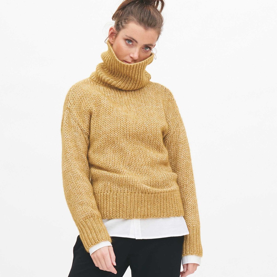 Knitwear & Sweatshirts | LIVING CRAFTS Nava | Sweater Curry